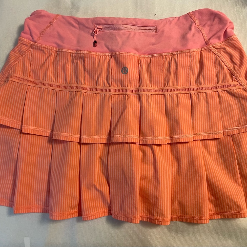 lululemon athletica Women's Pink and Orange Skirt